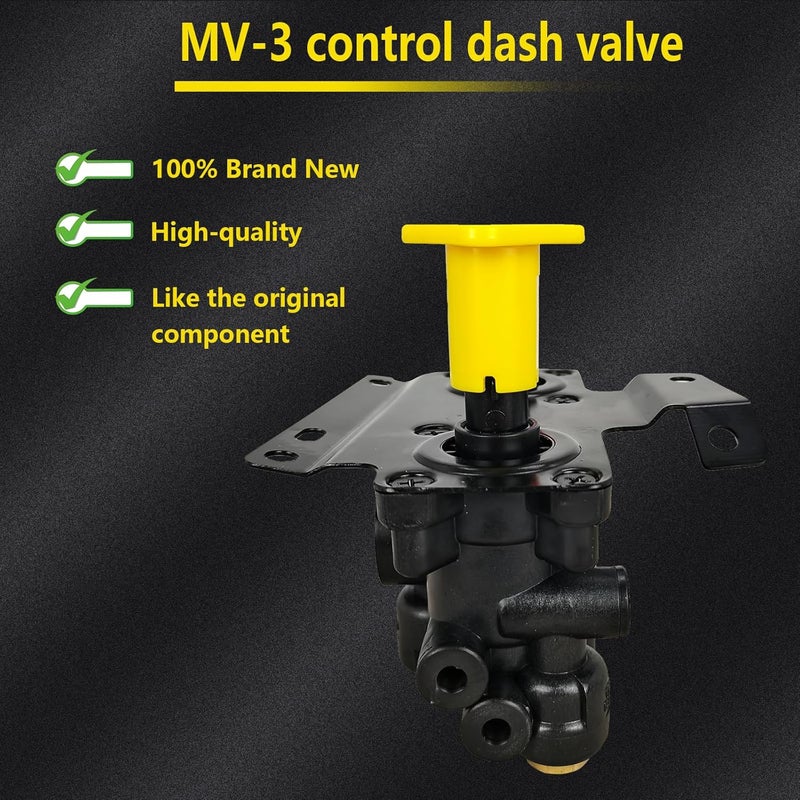ZUVELLO K035691 Air Brake Manifold Control Dash Valve Fit For Freightliner Mack Volvo International Semi Trucks Trailers 5001231 745K035691 BWK035691 - Image 2